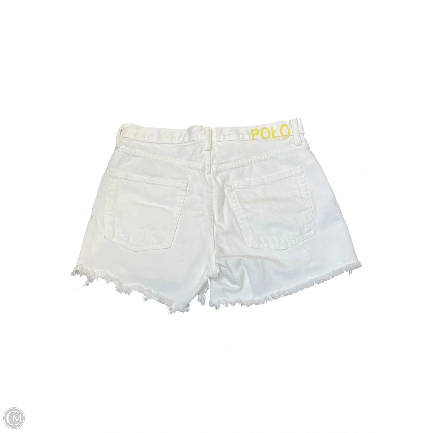 Shorts By Polo Ralph Lauren In White, Size: 6