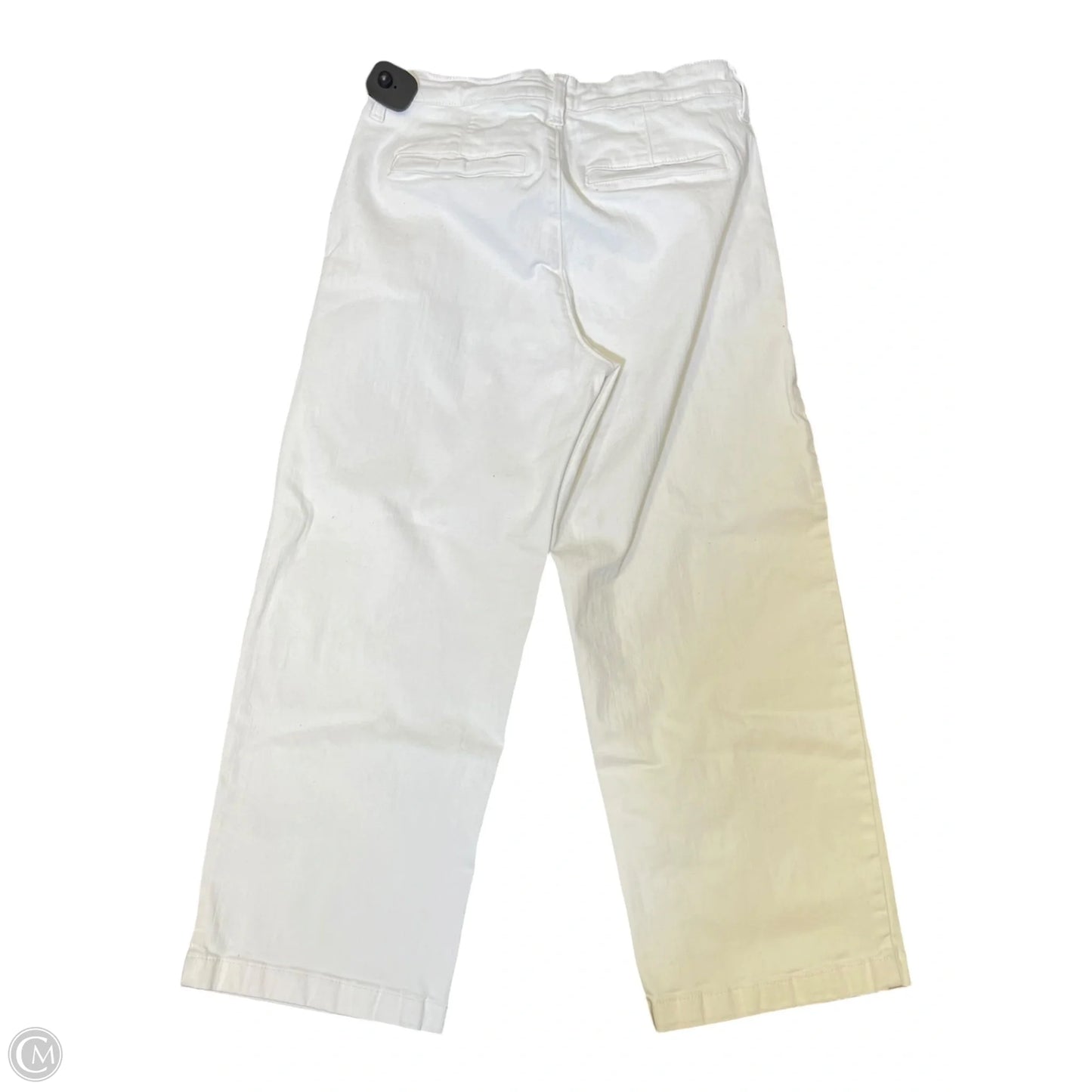 Jeans Wide Leg By Ella Moss In White, Size: 4