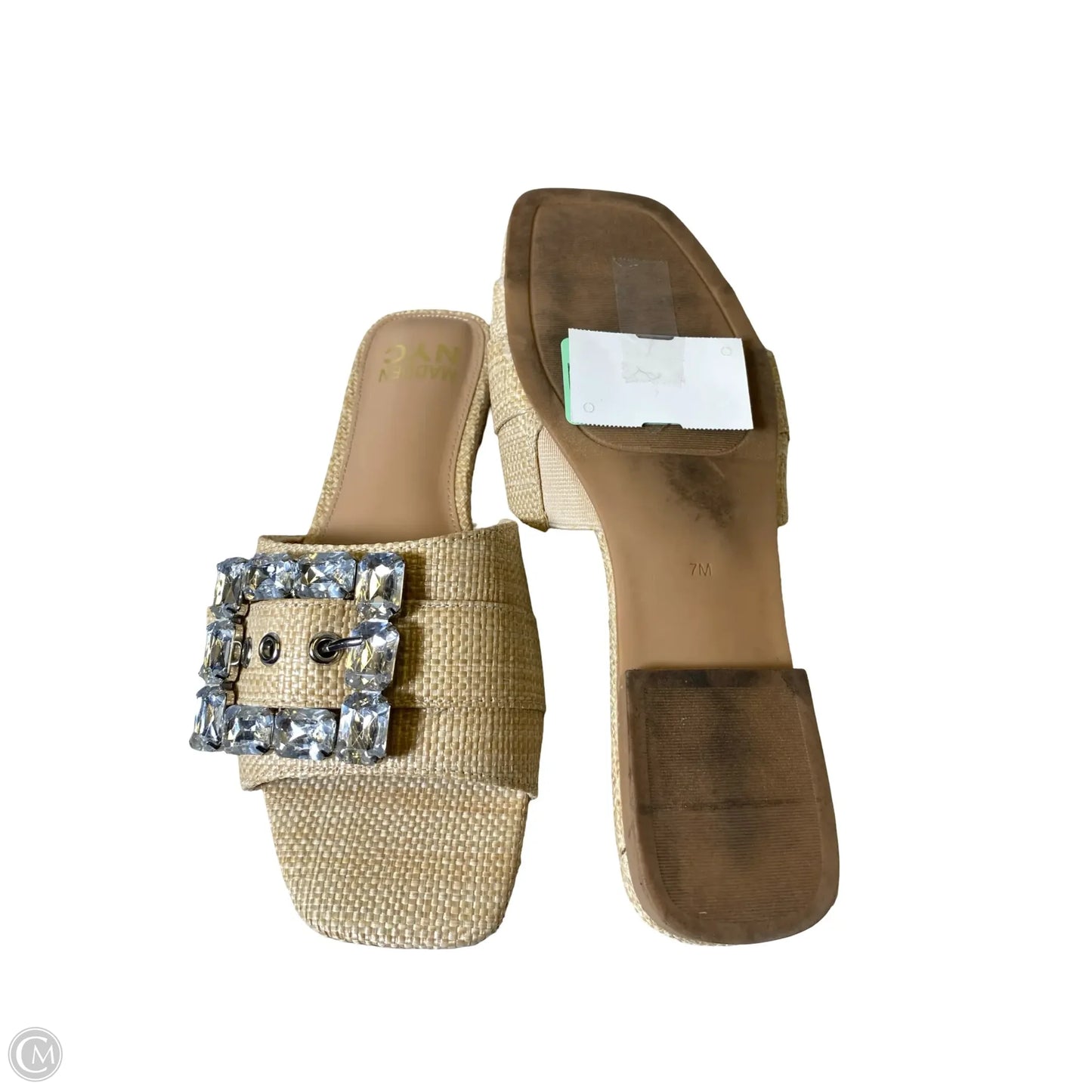 Sandals Flats By Madden Nyc In Tan, Size: 7