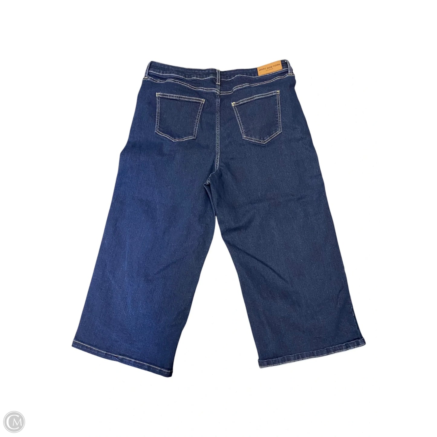 Jeans Wide Leg By Marc New York In Blue Denim, Size: 16