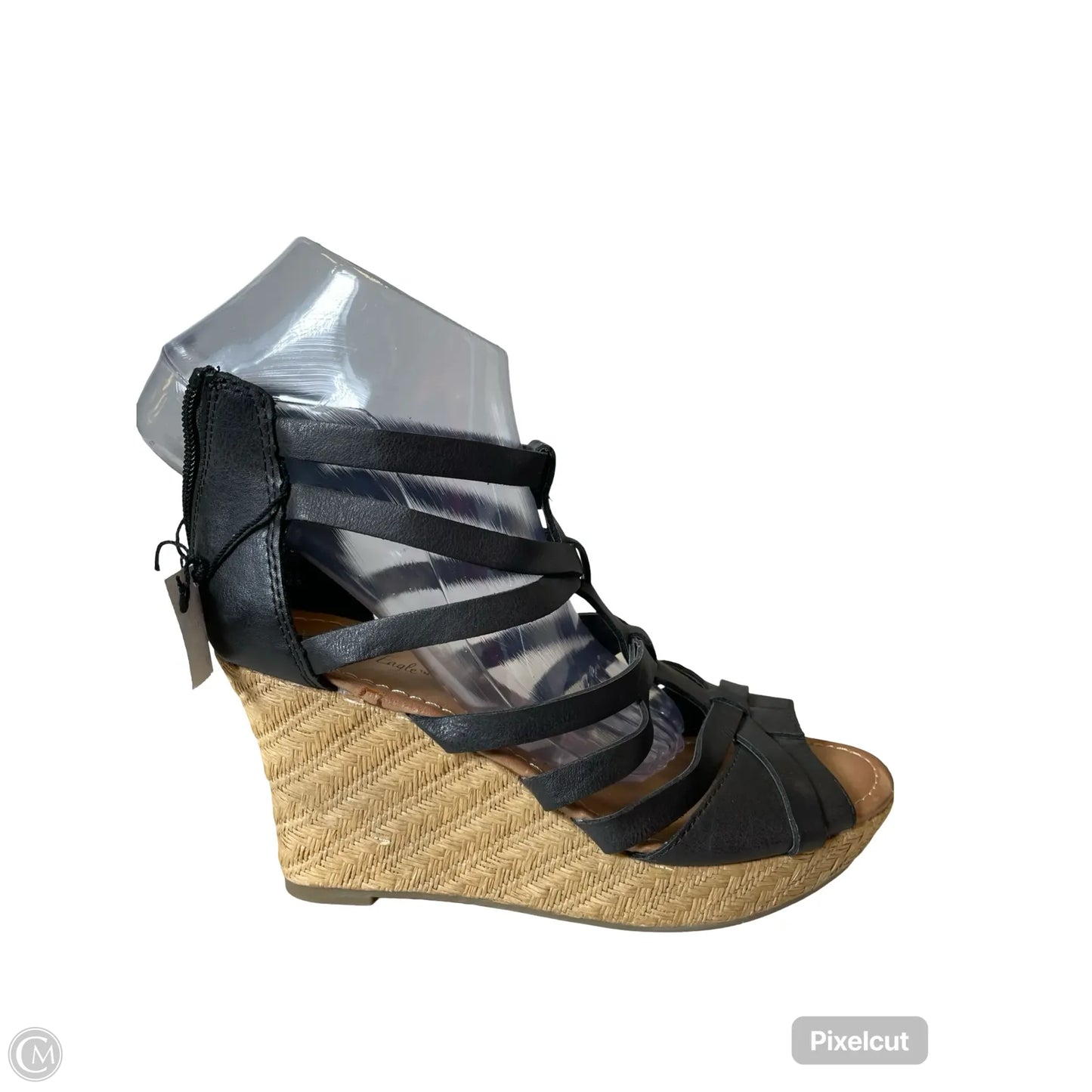 Shoes Heels Platform By American Eagle In Black & Tan, Size: 7