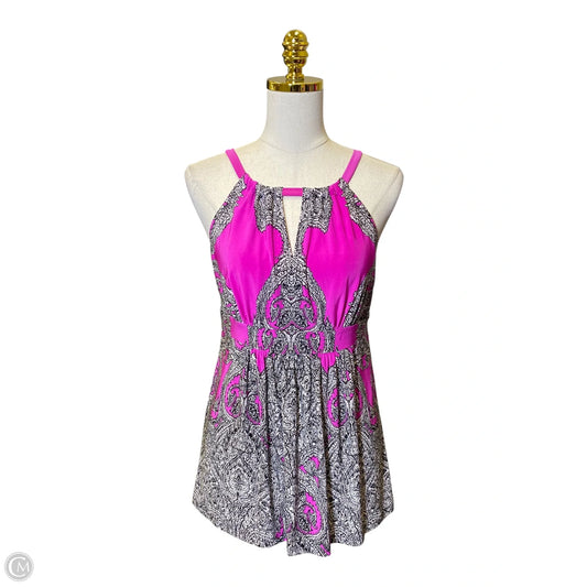 Blouse Sleeveless By Inc In Multi-colored, Size: M