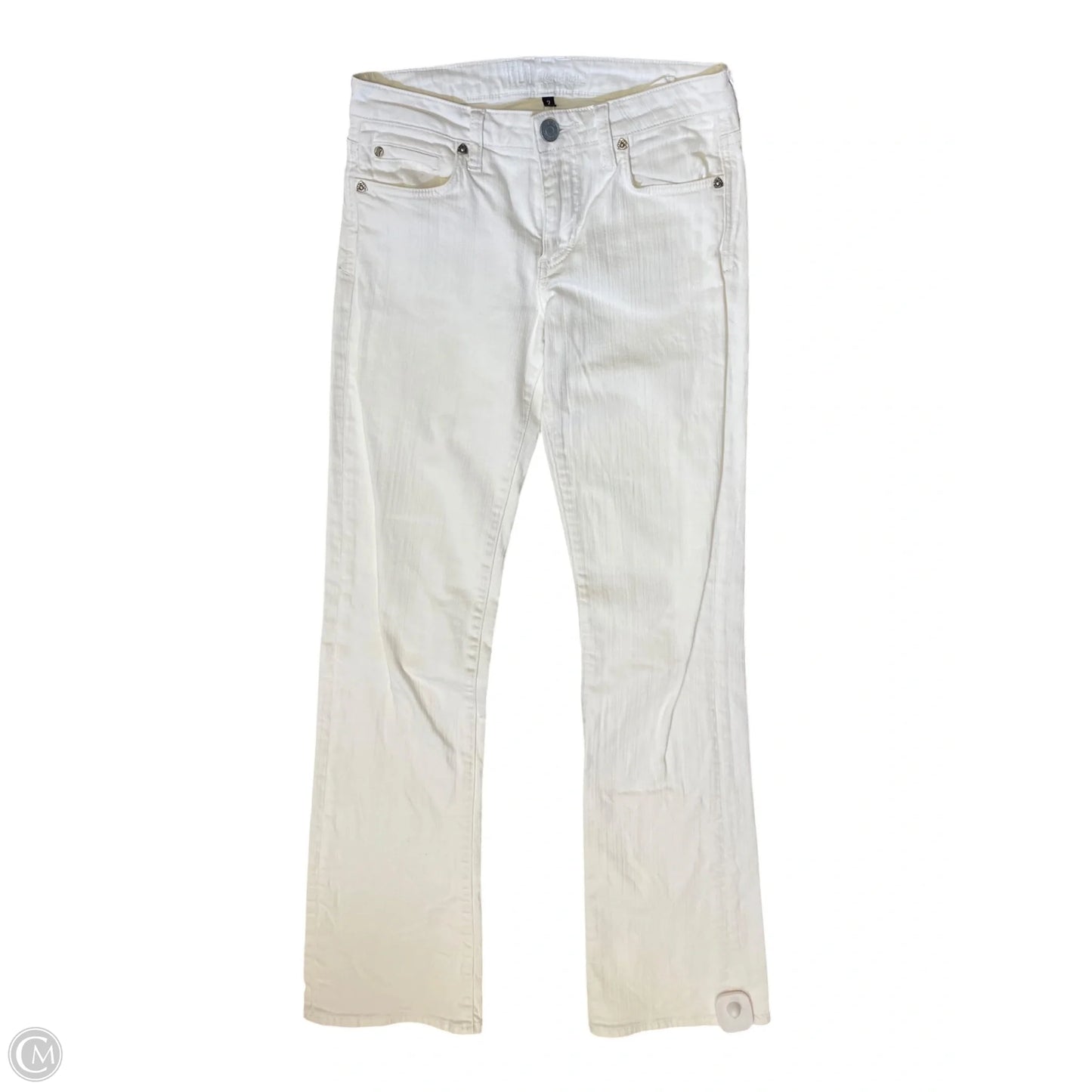 Jeans Boot Cut By Kut In White, Size: 2