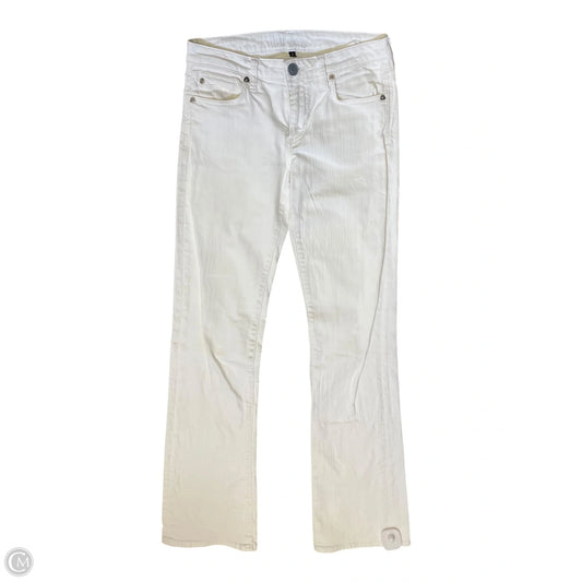 Jeans Boot Cut By Kut In White, Size: 2