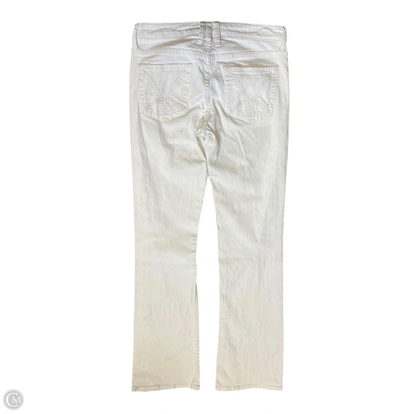 Jeans Boot Cut By Kut In White, Size: 2
