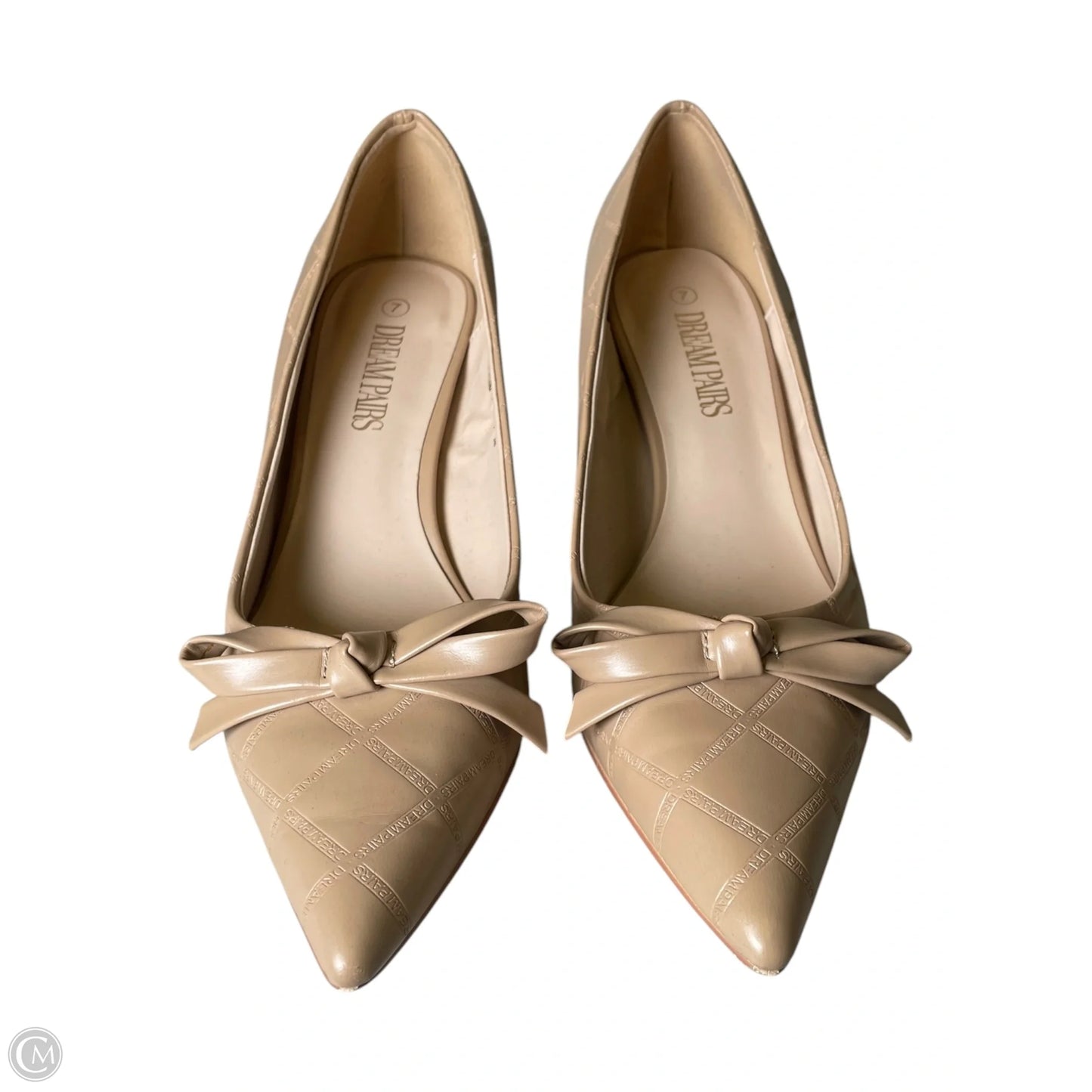 Shoes Heels Kitten By Dream Pairs In Tan, Size: 7