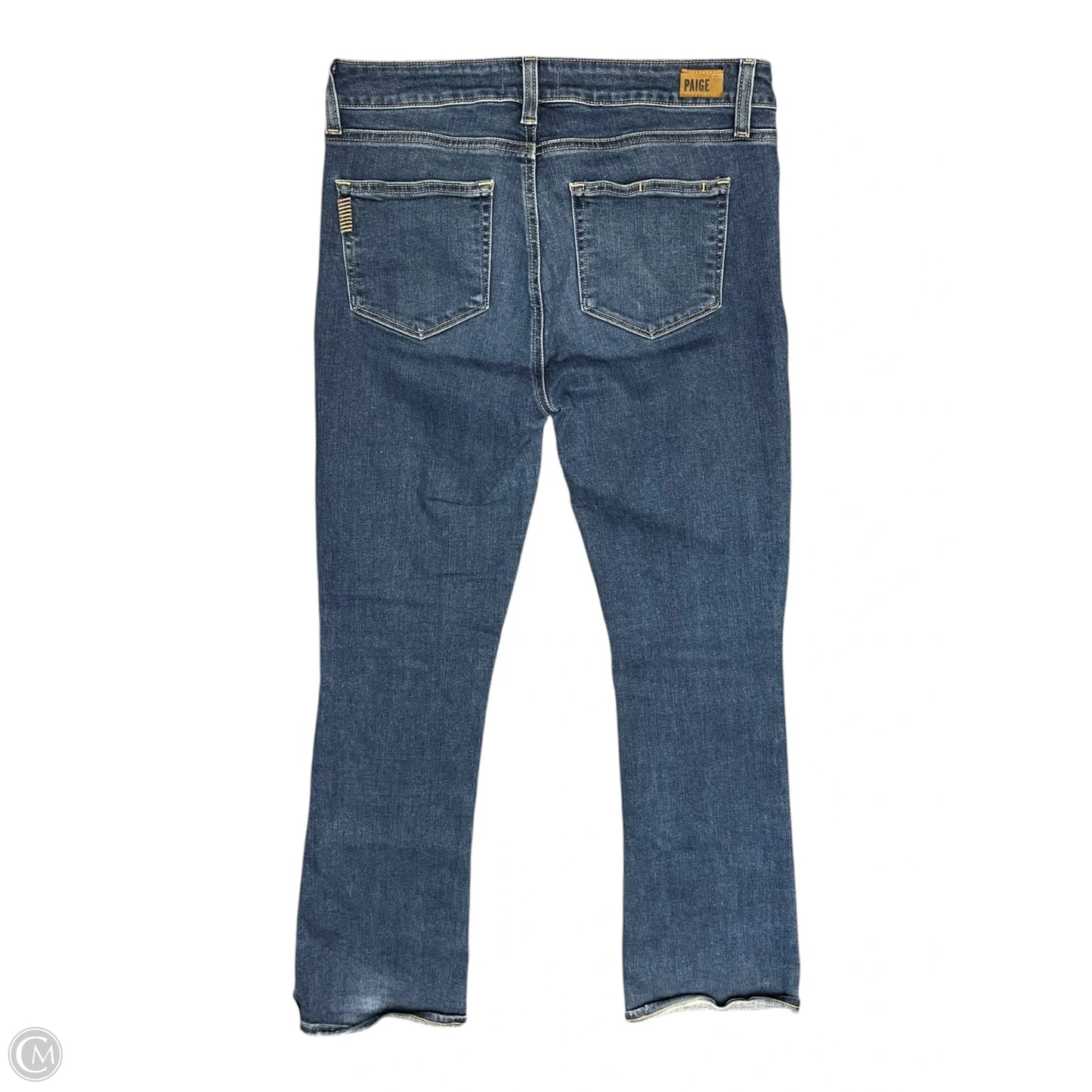 Jeans Boot Cut By Paige In Blue, Size: 8