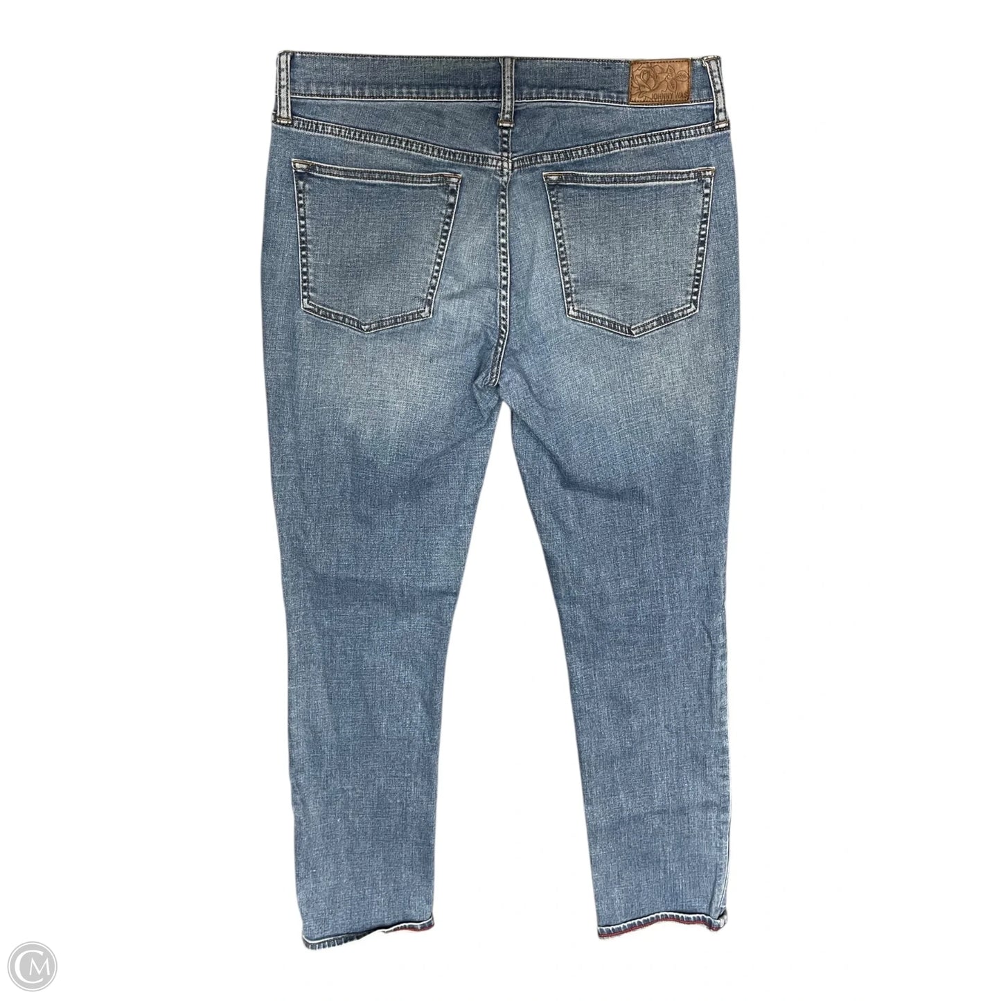 Jeans Straight By Johnny Was In Blue, Size: 6