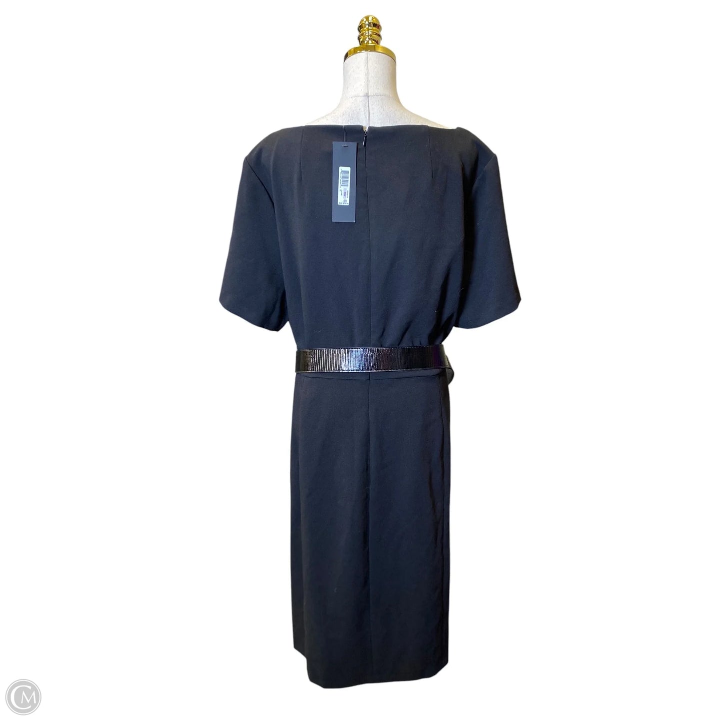 Dress Casual Maxi By Donna Karan In Black, Size: 3x