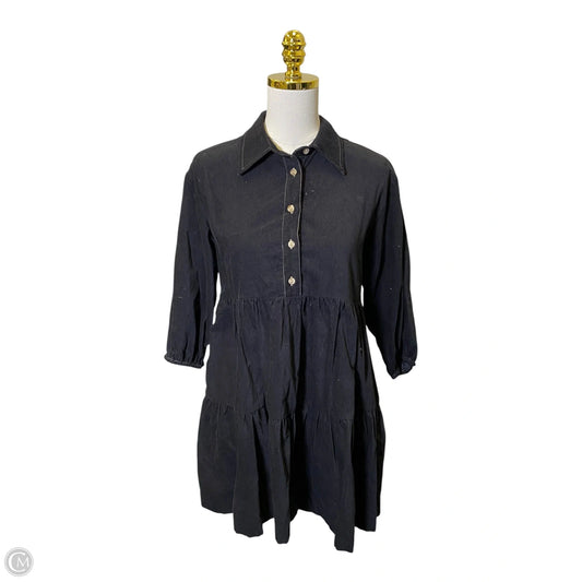Dress Casual Midi By Maeve In Black, Size: Xs