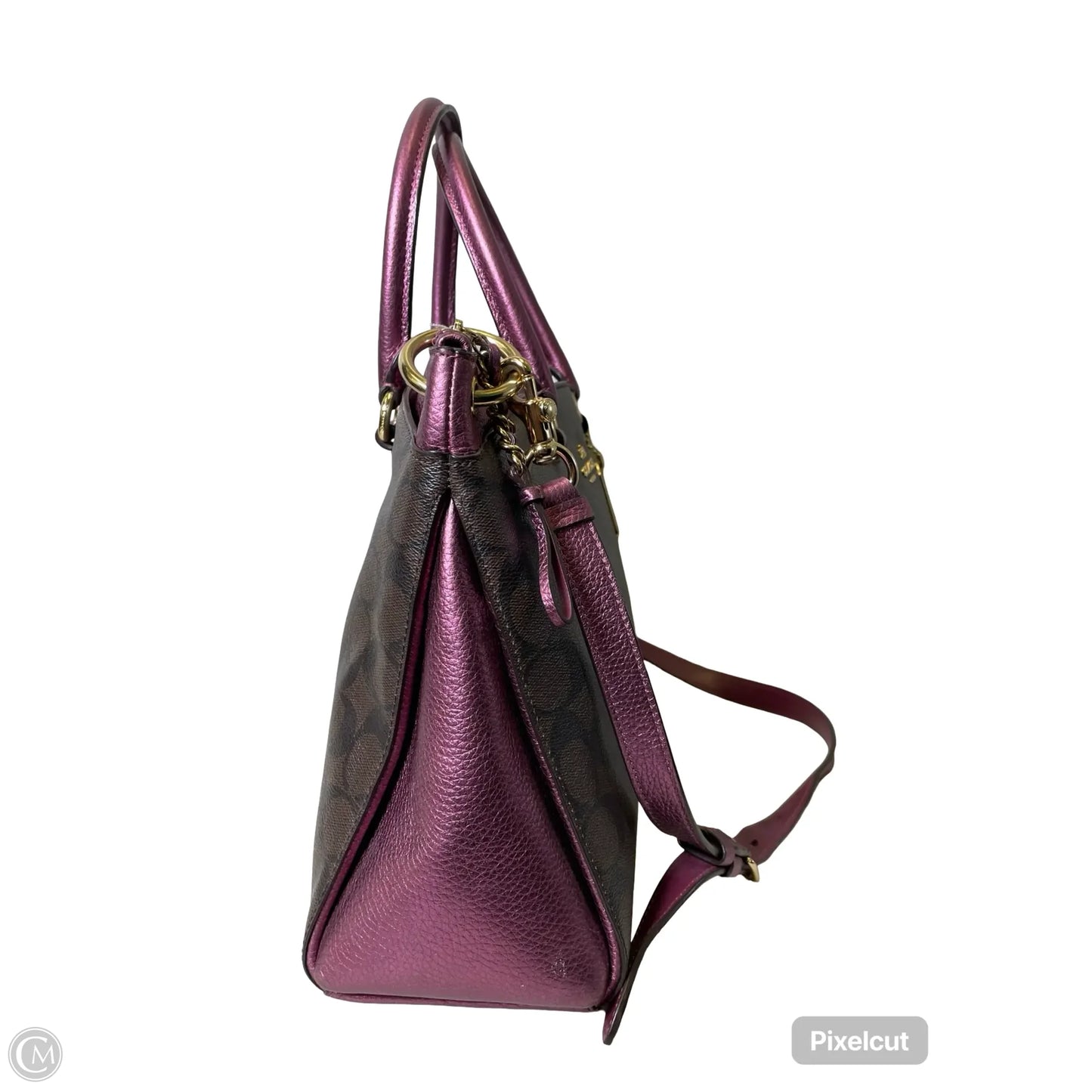 Handbag Designer By Coach, Size: Large