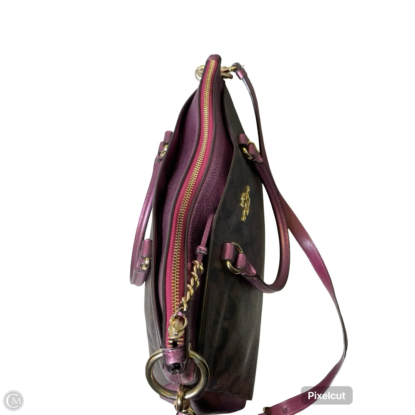 Handbag Designer By Coach, Size: Large