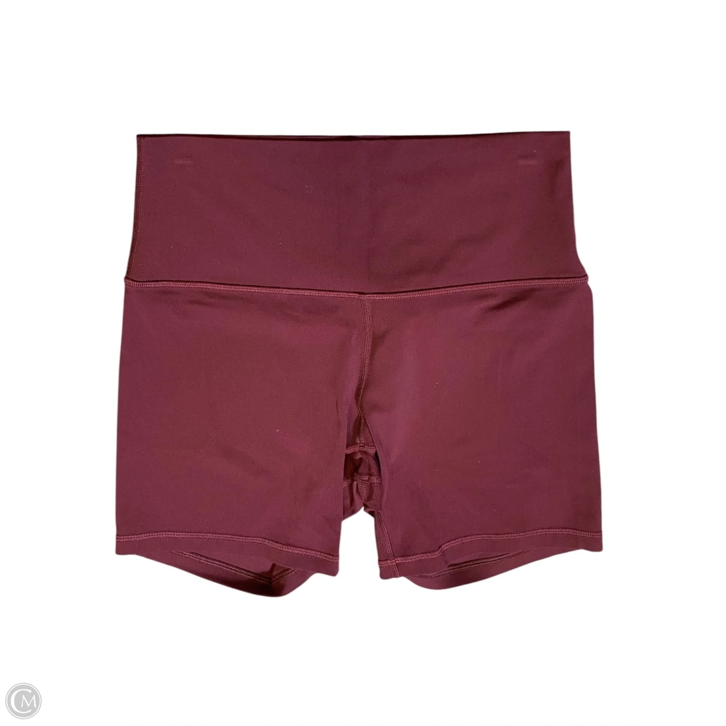 Athletic Shorts By Lululemon In Red, Size: M