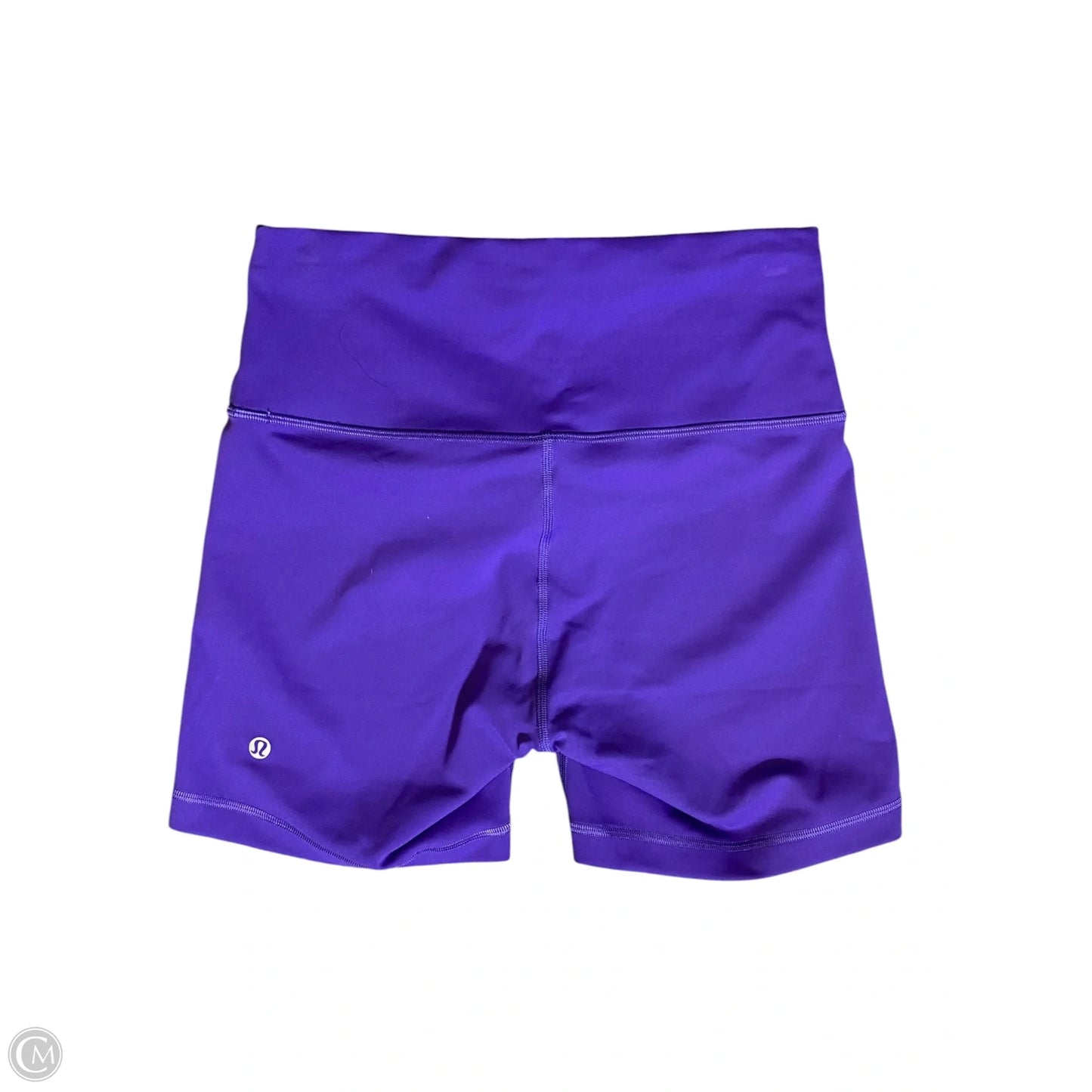 Athletic Shorts By Lululemon In Purple, Size: M
