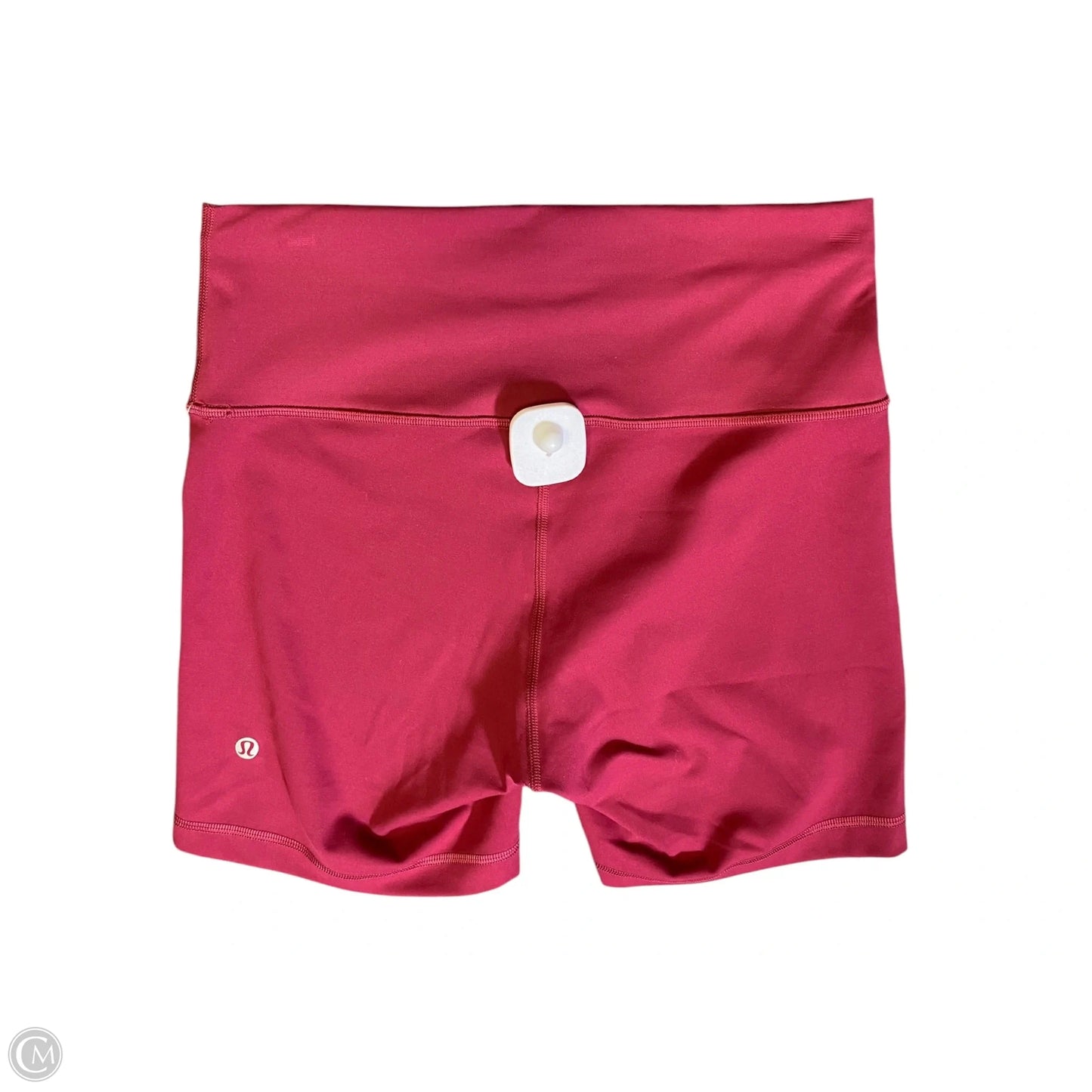Athletic Shorts By Lululemon In Pink, Size: M