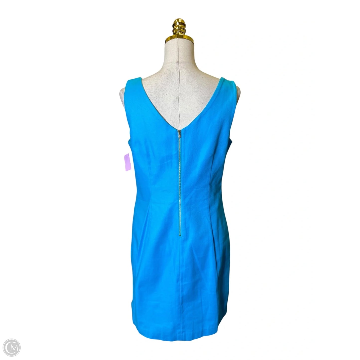Dress Designer By Lilly Pulitzer In Blue & Orange, Size: 8