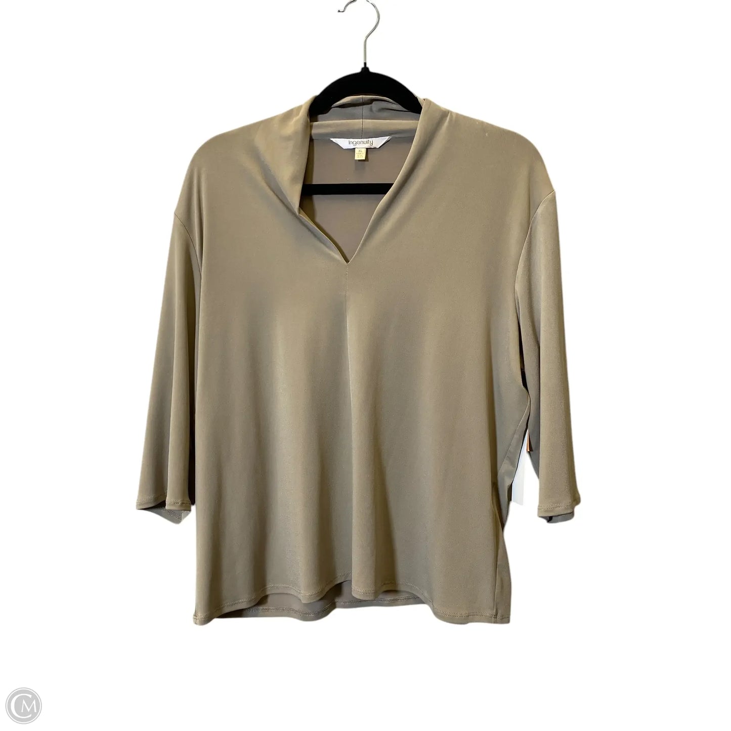 Top Long Sleeve By Clothes Mentor In Green, Size: Xl