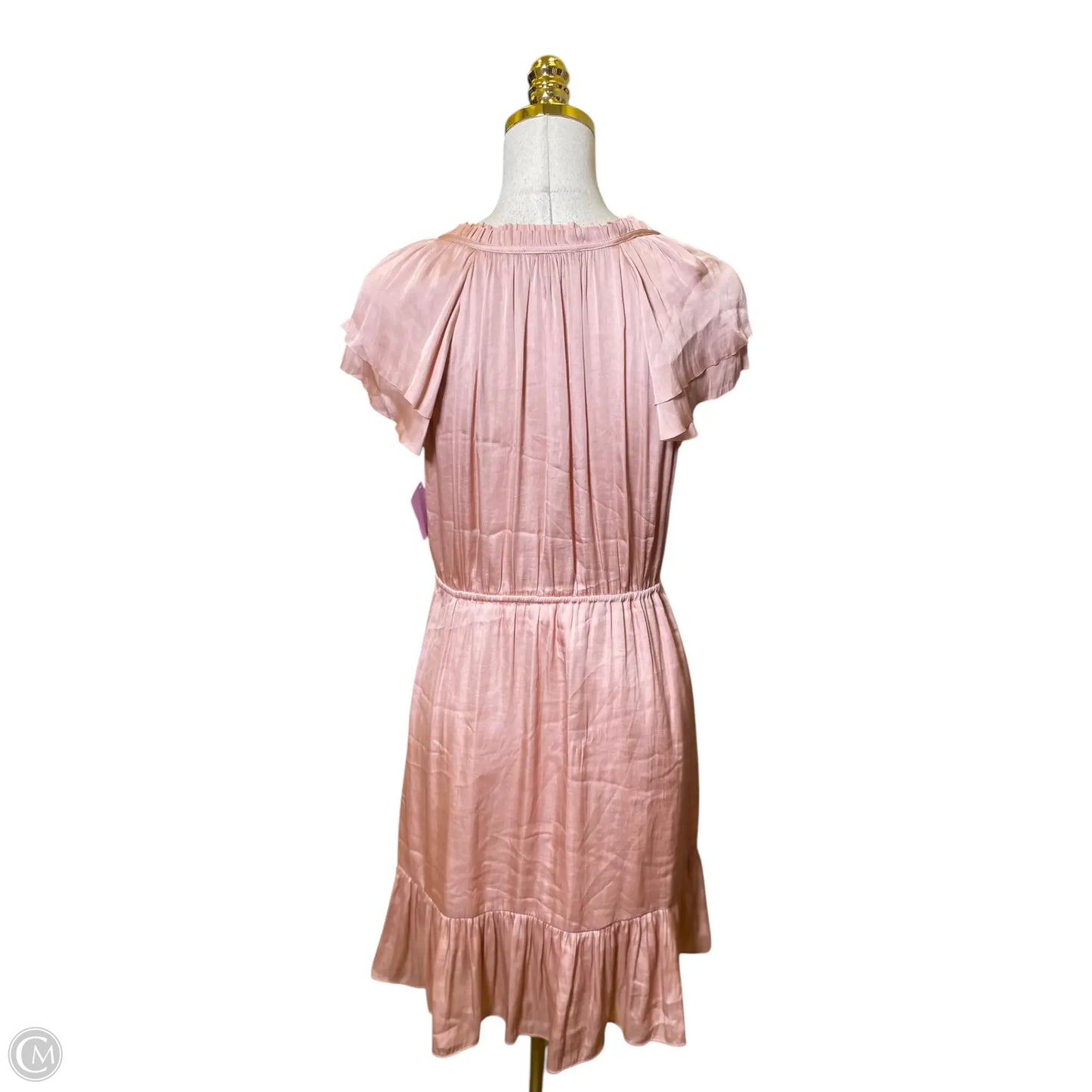 Dress Casual Midi By Banana Republic In Pink, Size: S