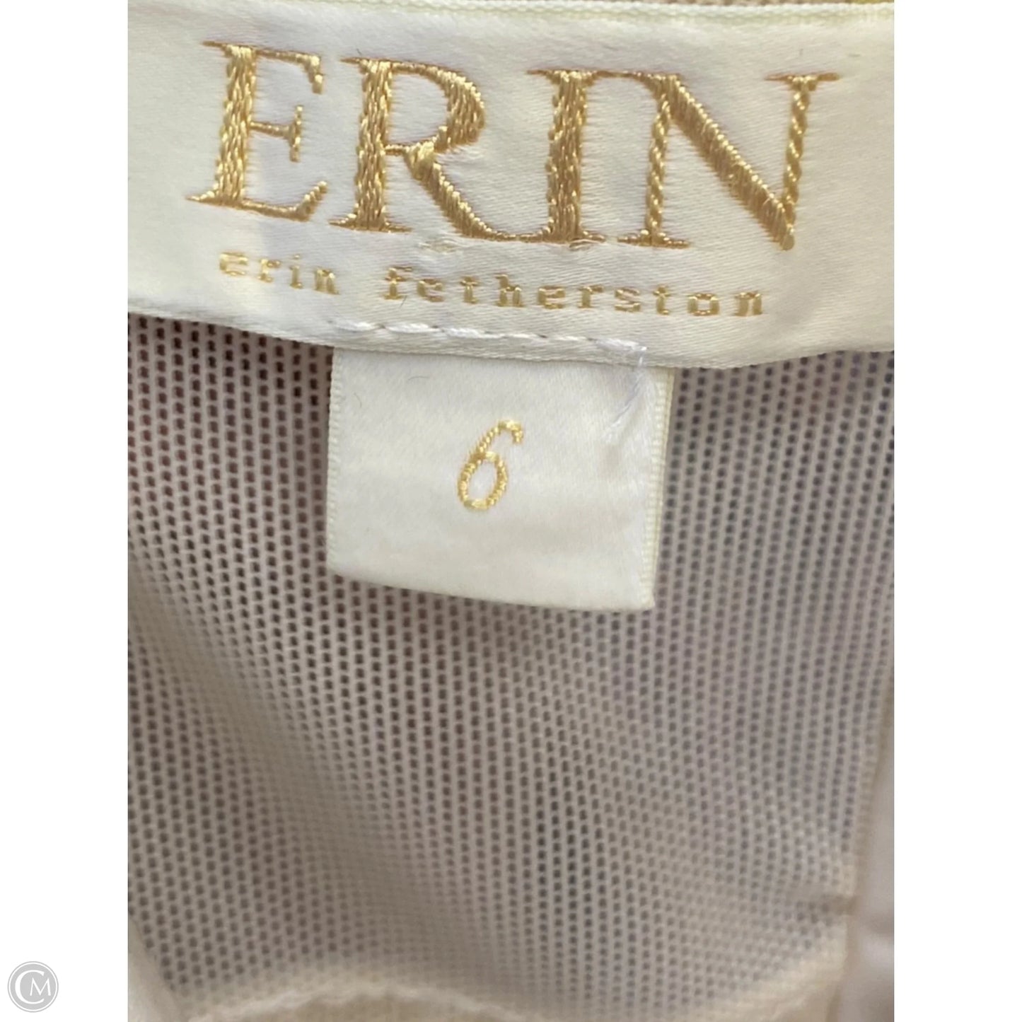 Dress Casual Maxi By Clothes Mentor In Gold & White, Size: S
