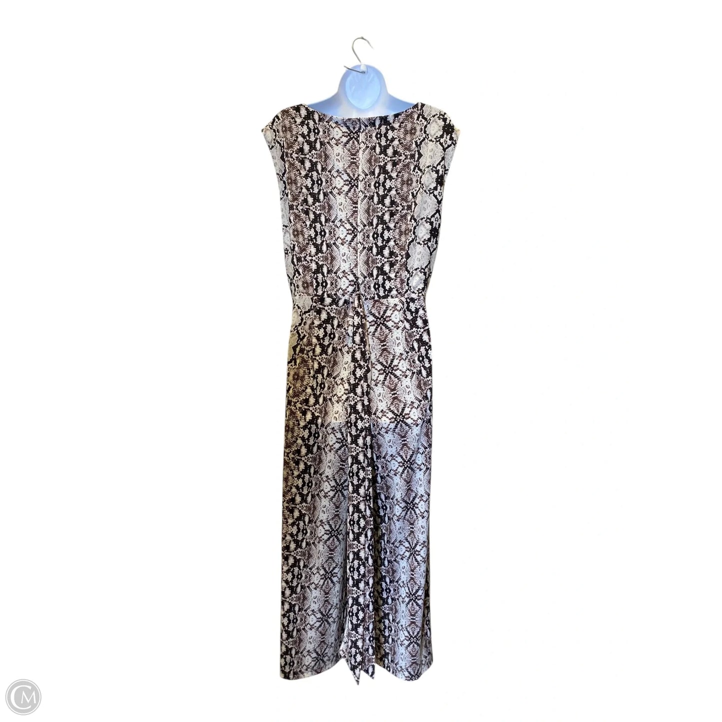 Jumpsuit By Nicole Miller In Animal Print, Size: L