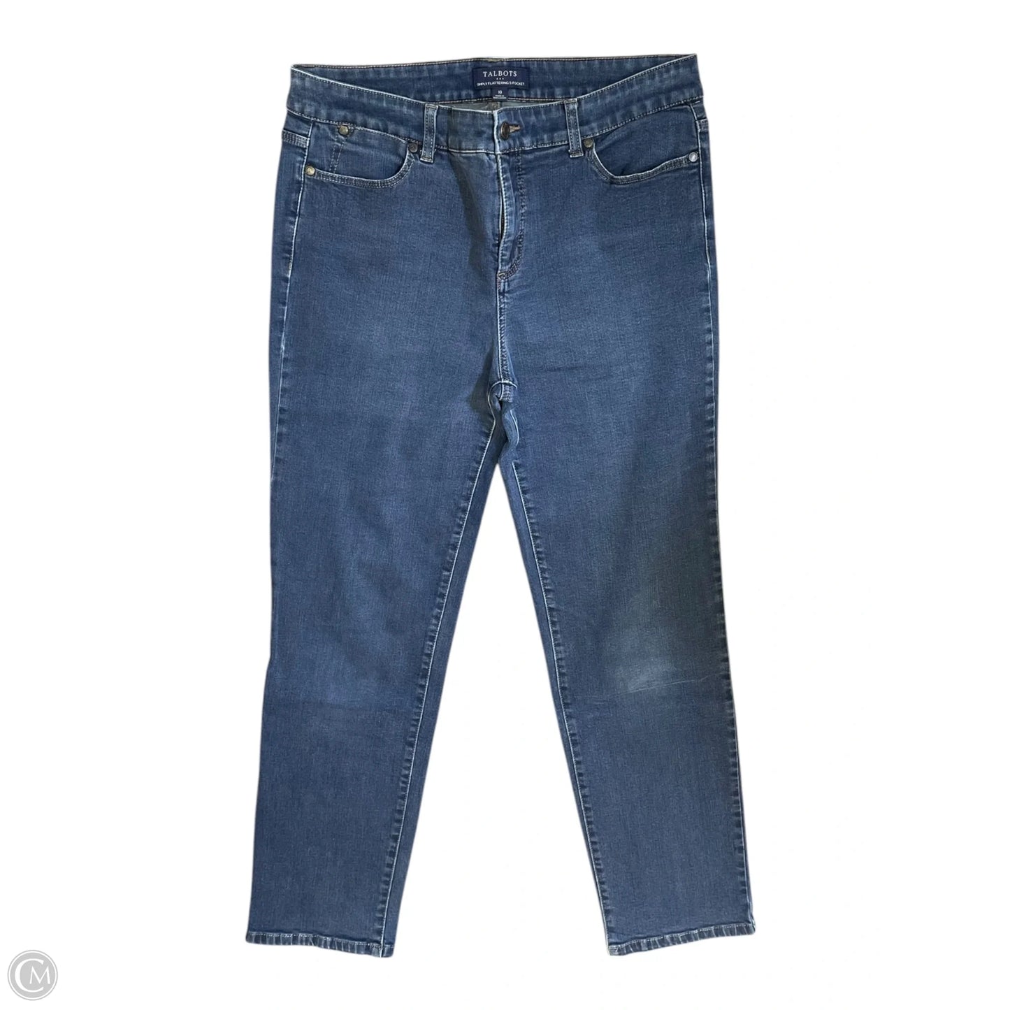 Jeans Straight By Talbots In Blue, Size: 10