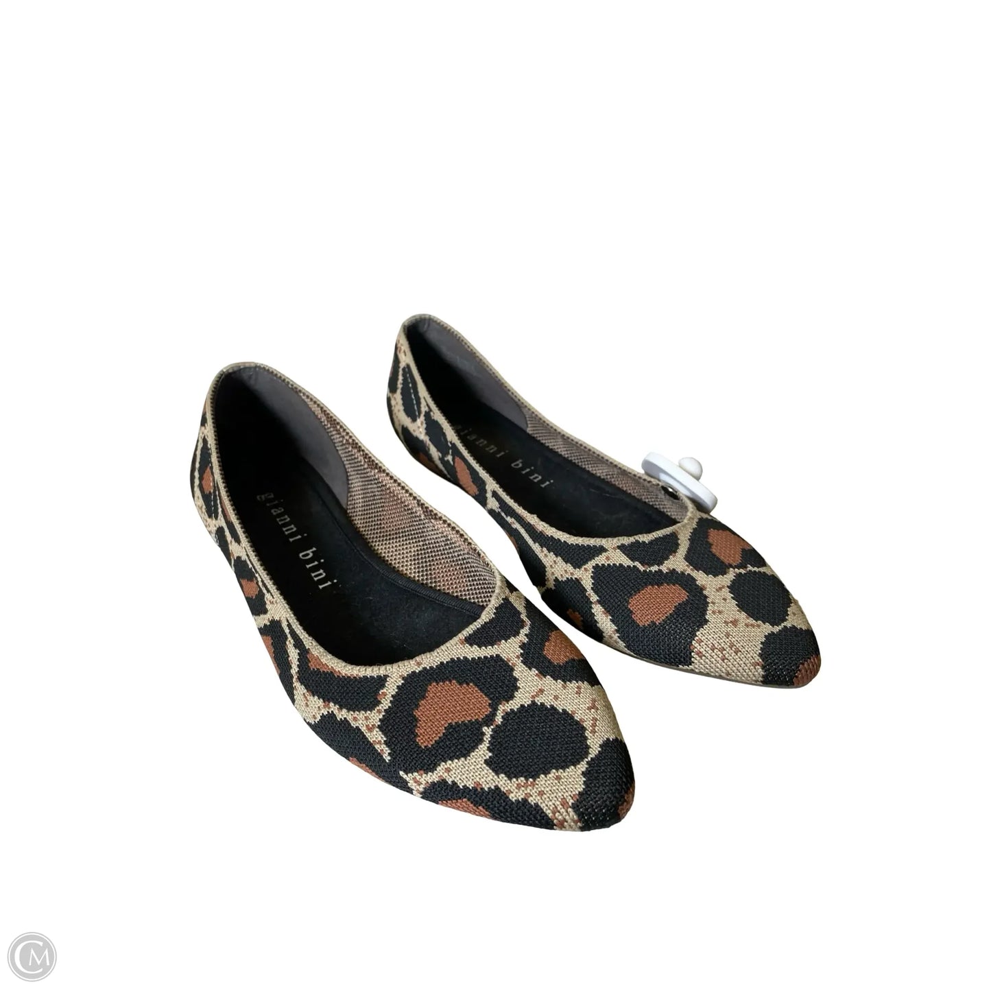 Shoes Flats By Gianni Bini In Animal Print, Size: 9