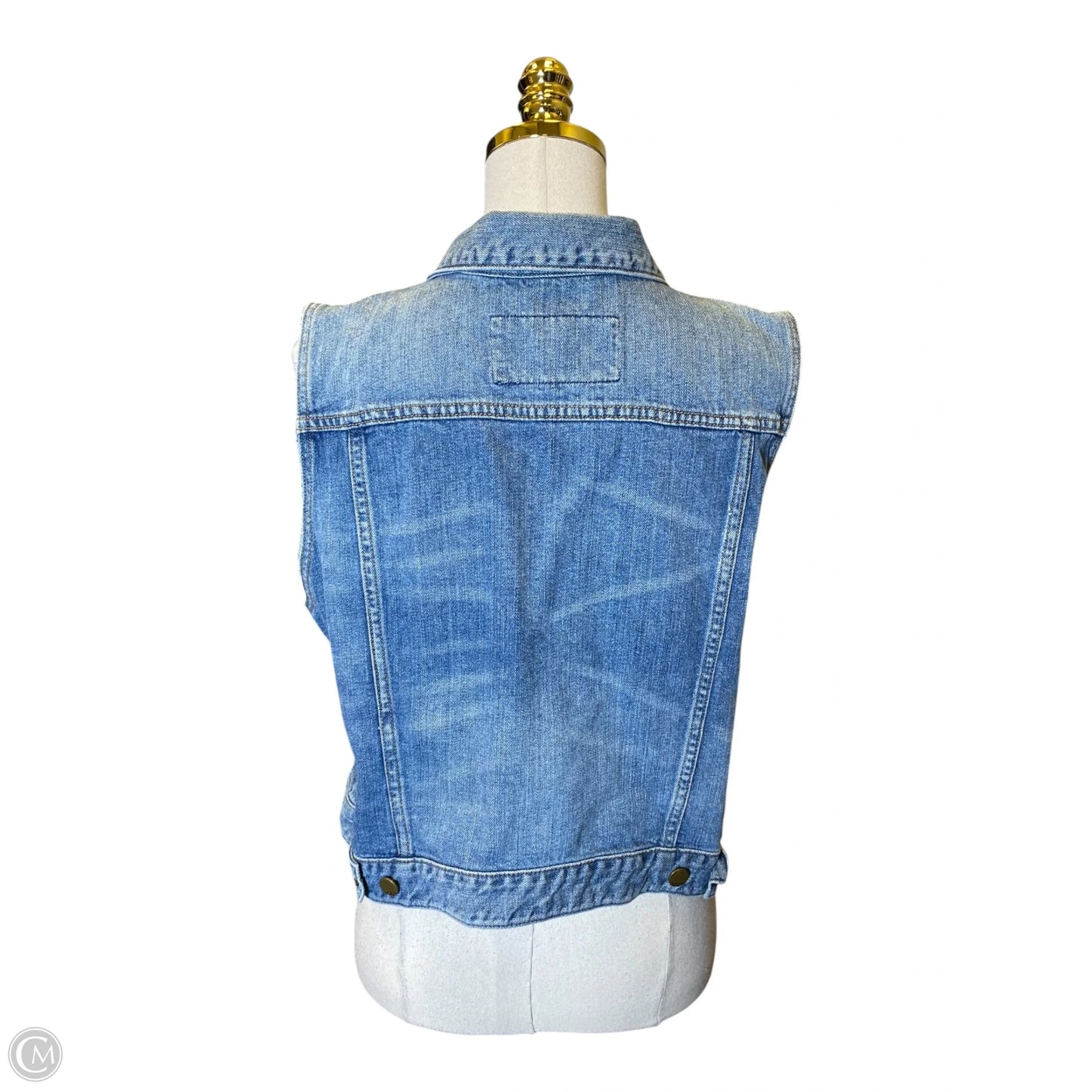 Vest Other By Gap In Blue, Size: Xl