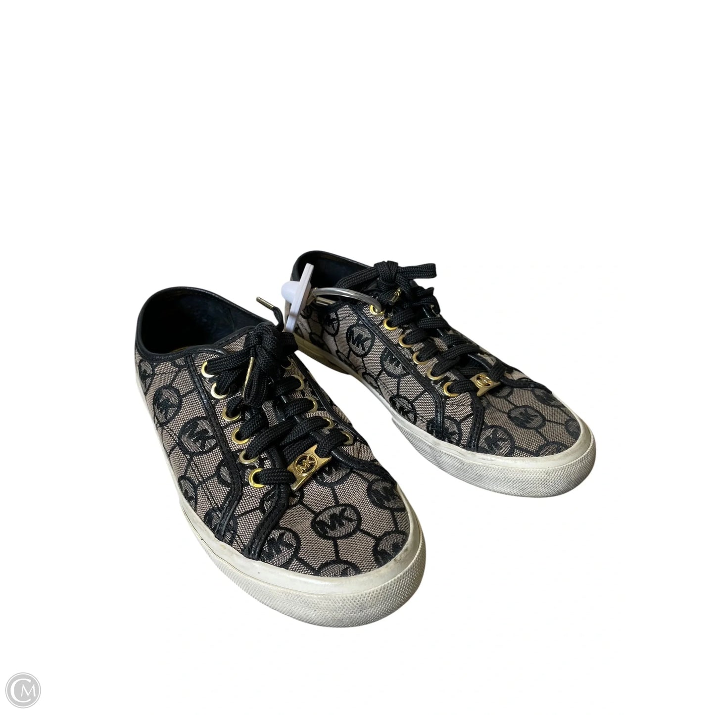 Shoes Designer By Michael Kors In Black & Brown, Size: 6.5
