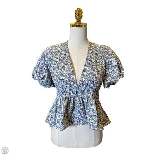 Top Short Sleeve By Clothes Mentor In Multi-colored, Size: L