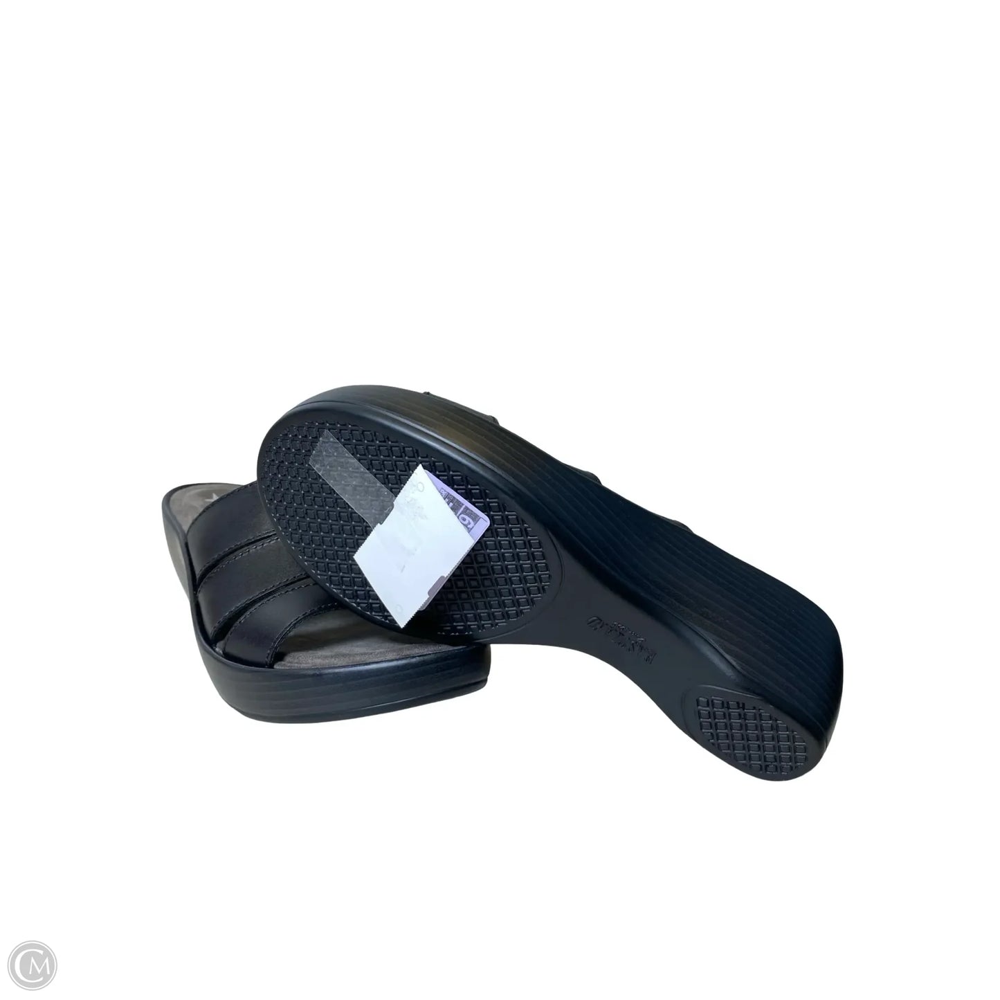 Shoes Heels Block By Eastland In Black & Grey, Size: 9