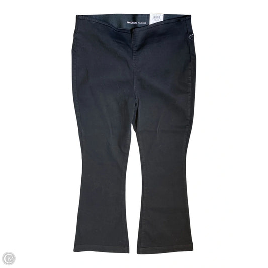 Jeans Flared By Inc In Black, Size: 14