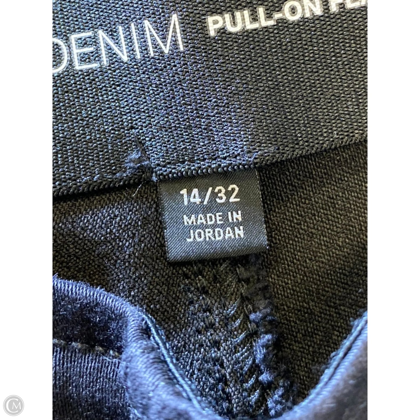 Jeans Flared By Inc In Black, Size: 14