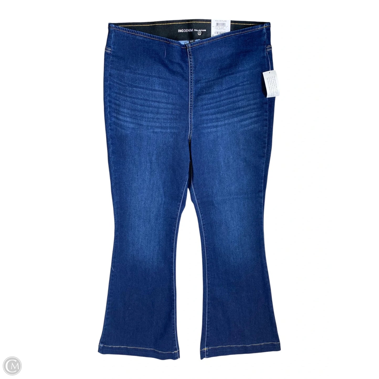Jeans Flared By Inc In Blue, Size: 14