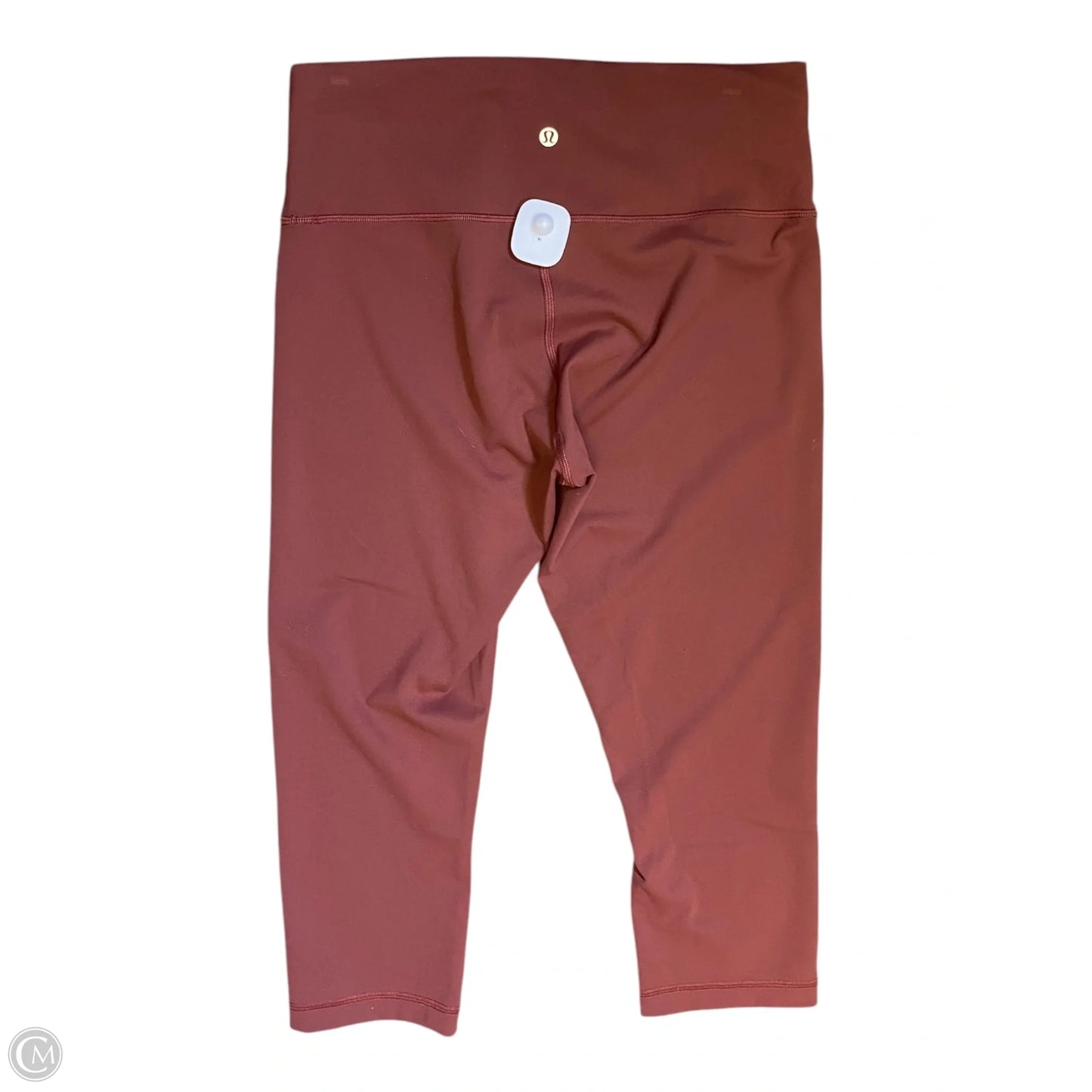 Athletic Leggings By Lululemon In Red, Size: L