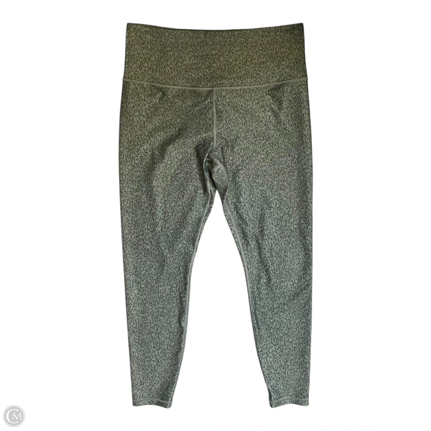 Athletic Leggings By Athleta In Green, Size: L