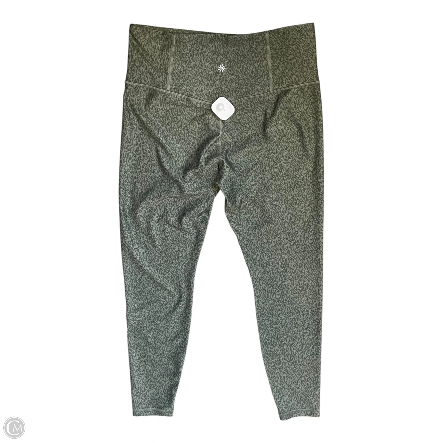 Athletic Leggings By Athleta In Green, Size: L