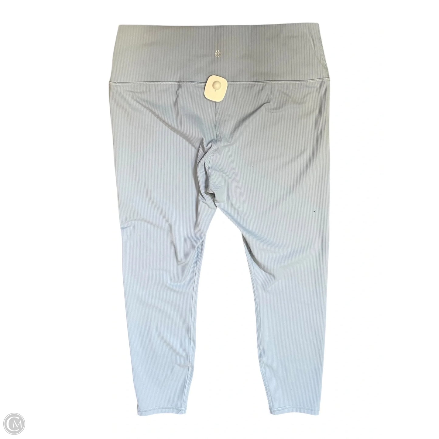 Athletic Leggings By Athleta In Blue, Size: L
