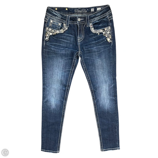 Jeans Skinny By Miss Me In Blue, Size: 6
