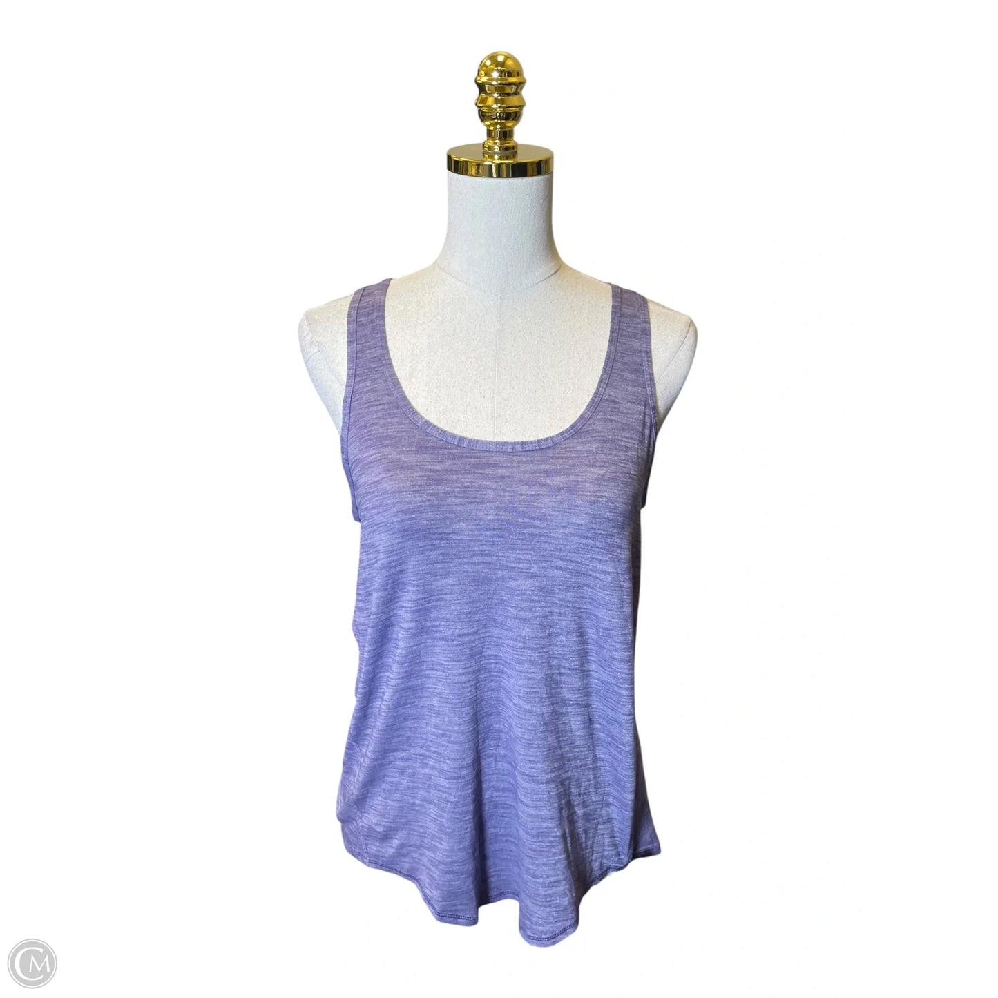 Athletic Tank Top By Lululemon In Purple, Size: 6