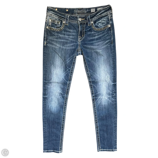 Jeans Skinny By Miss Me In Blue, Size: 6