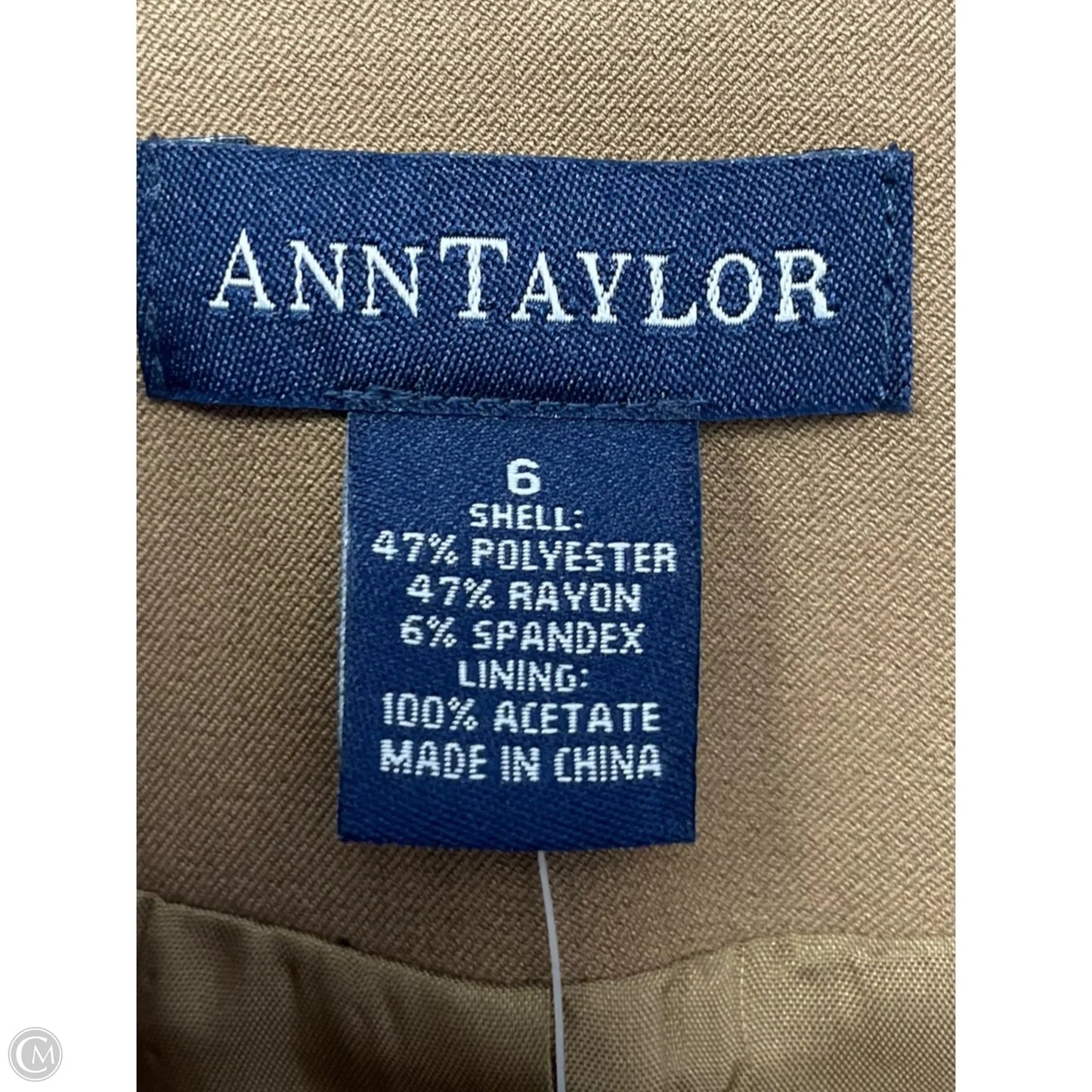 Coat Other By Ann Taylor In Brown, Size: S
