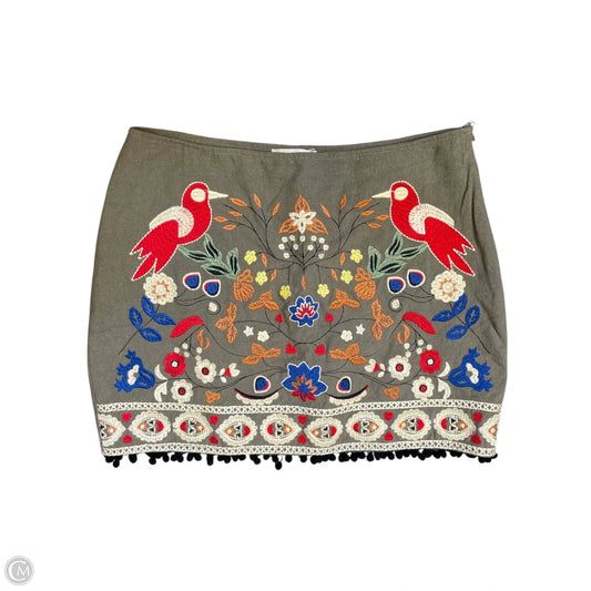 Skirt Mini & Short By Altard State In Multi-colored, Size: 12