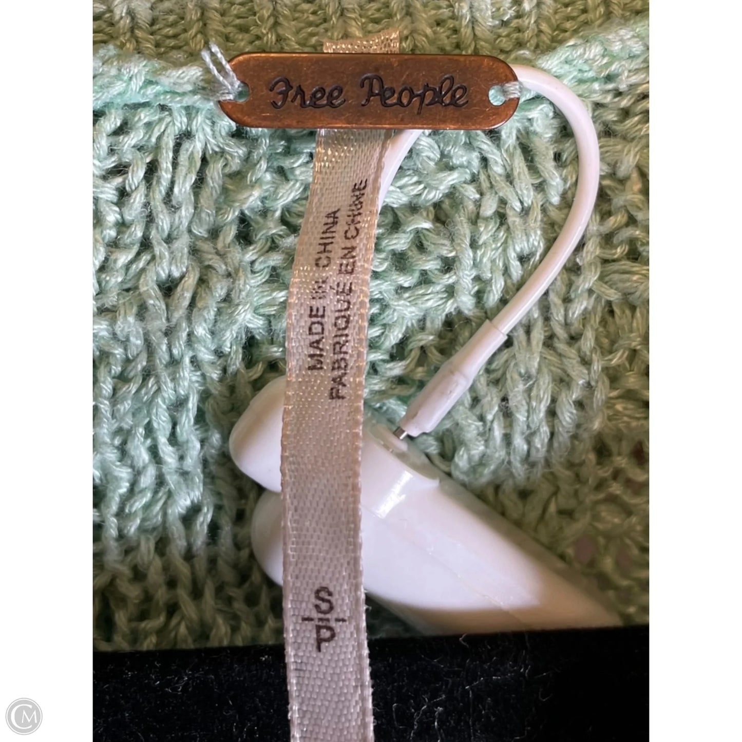 Sweater By Free People In Green, Size: S
