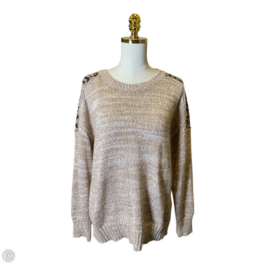 Sweater By Maurices In Brown, Size: L