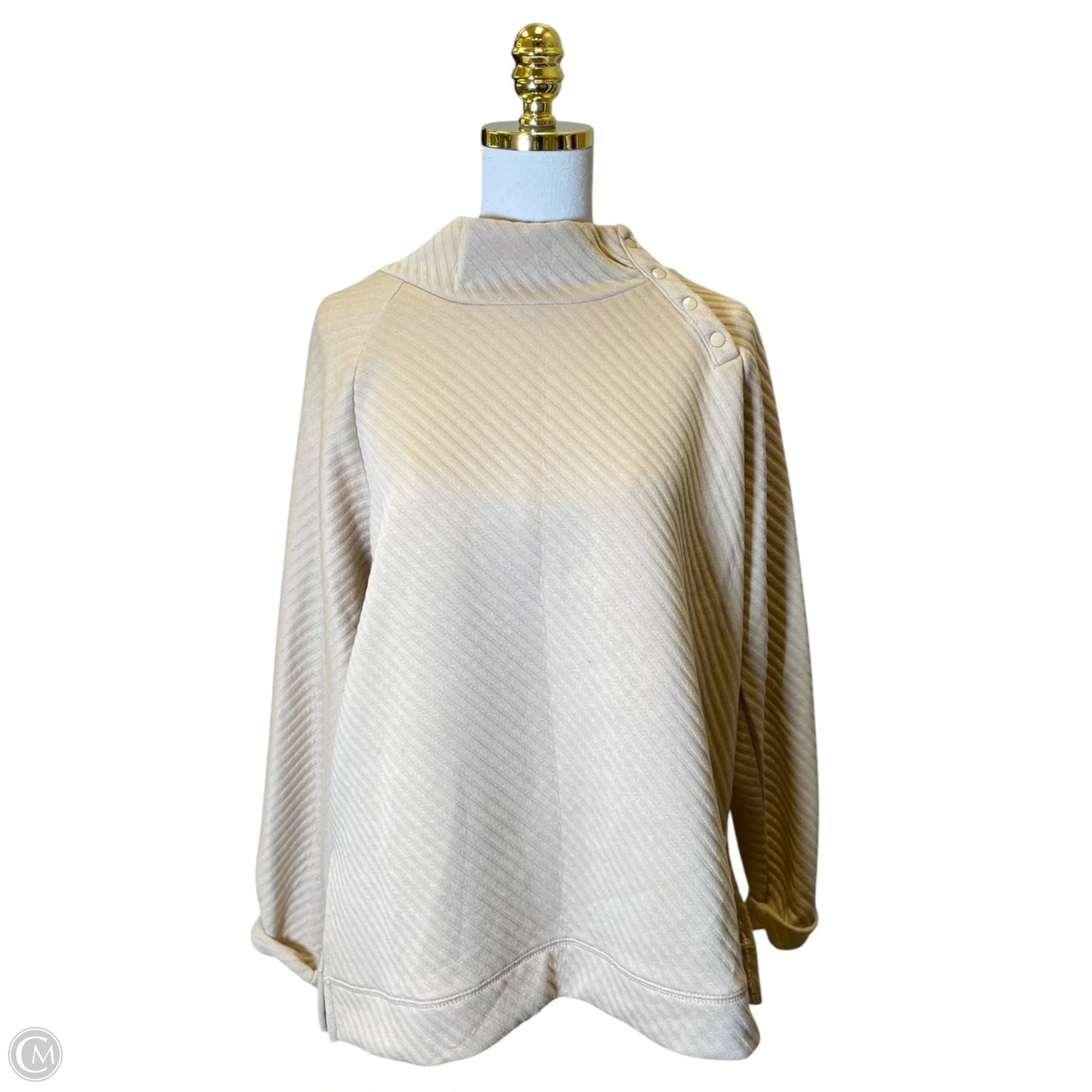 Sweater By Cato In Brown, Size: L