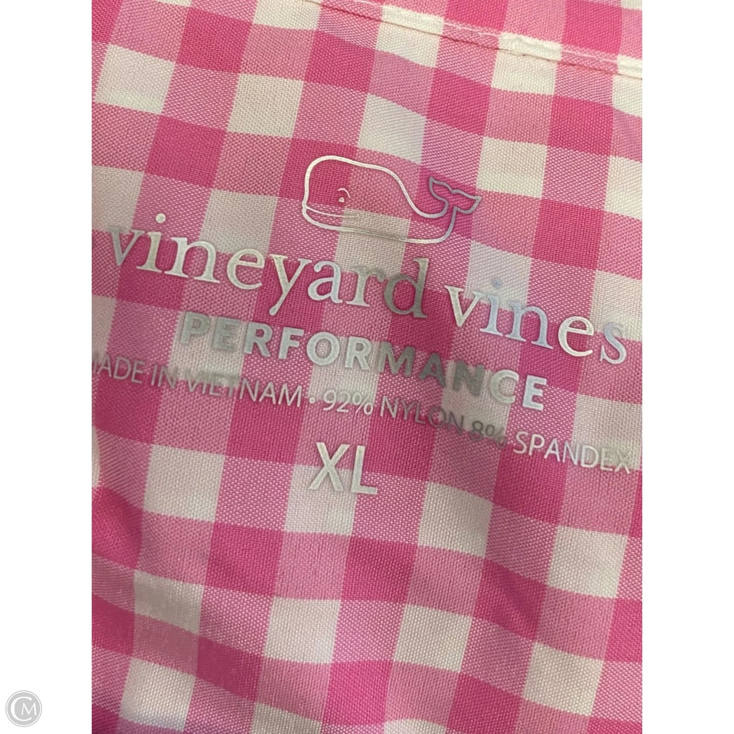 Blouse Long Sleeve By Vineyard Vines In Pink, Size: Xl