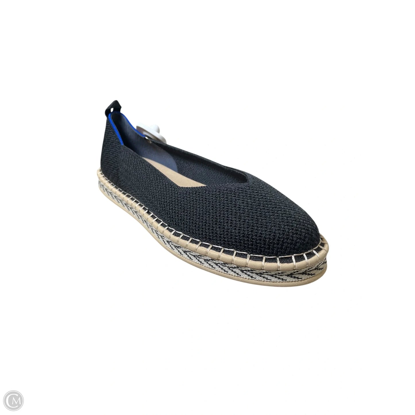 Sandals Flats By Rothys In Black & Tan, Size: 11