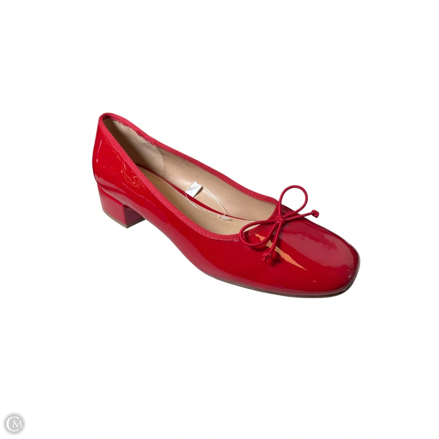 Shoes Heels Block By A New Day In Red, Size: 10