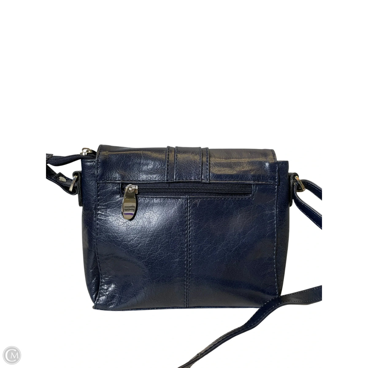 Crossbody Leather By Clothes Mentor, Size: Small