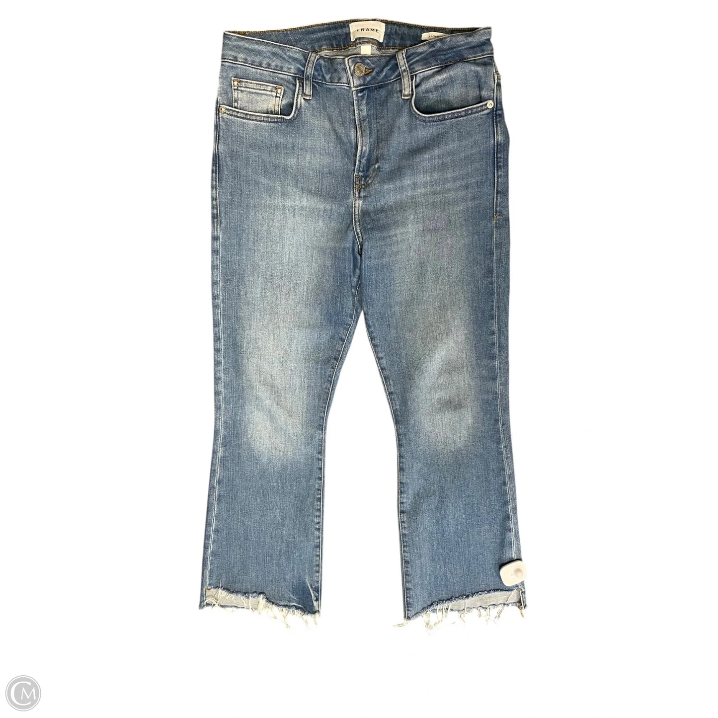 Jeans Boot Cut By Frame In Blue, Size: 8